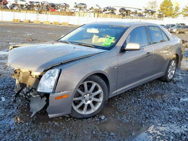 1G6DW677960181889 - 2006 CADILLAC STS BROWN photo 2