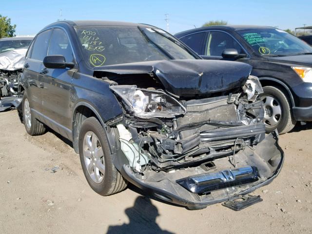 JHLRE38779C011295 - 2009 HONDA CR-V EXL BLACK photo 1