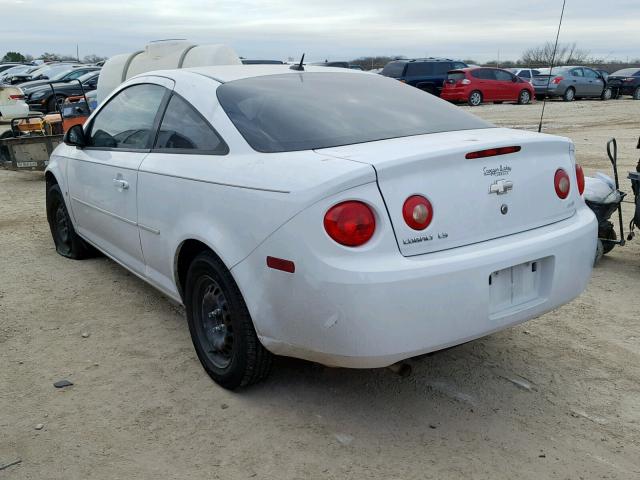 1G1AK18H297115033 - 2009 CHEVROLET COBALT LS WHITE photo 3