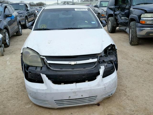 1G1AK18H297115033 - 2009 CHEVROLET COBALT LS WHITE photo 9