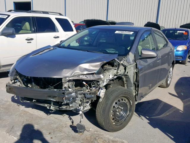 2T1BURHE4GC507825 - 2016 TOYOTA COROLLA L ნაცრისფერი ფოტო 2