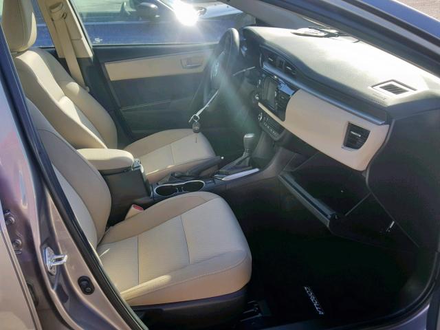 2T1BURHE4GC507825 - 2016 TOYOTA COROLLA L ნაცრისფერი ფოტო 5