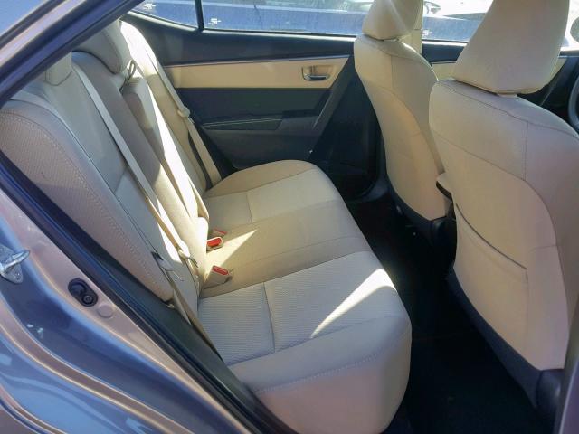 2T1BURHE4GC507825 - 2016 TOYOTA COROLLA L ნაცრისფერი ფოტო 6