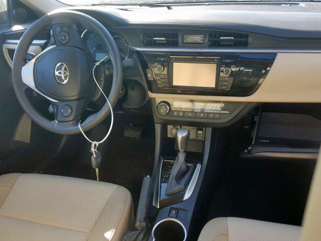 2T1BURHE4GC507825 - 2016 TOYOTA COROLLA L ნაცრისფერი ფოტო 9