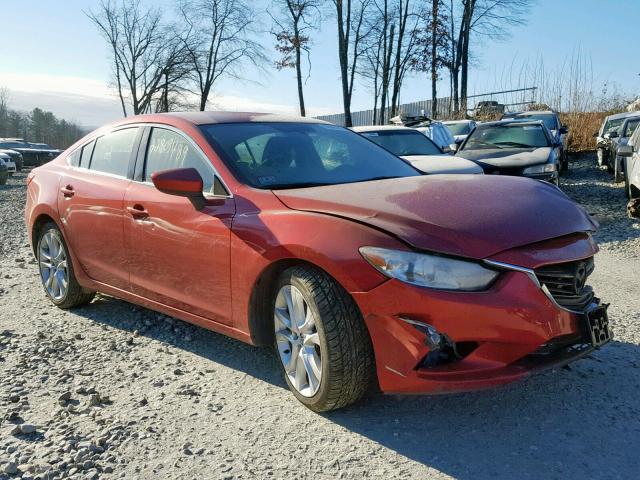 JM1GJ1V60F1177889 - 2015 MAZDA 6 TOURING RED photo 1