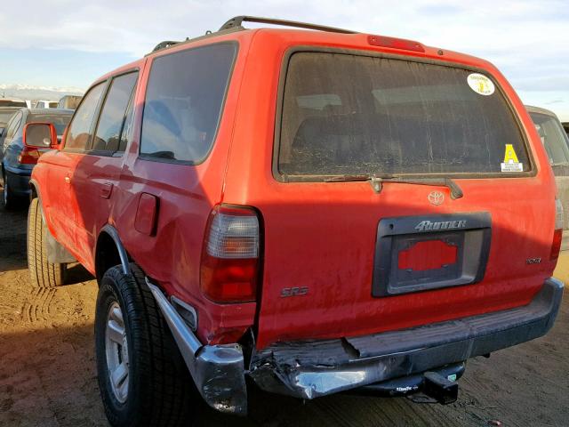 JT3HN86R2W0164131 - 1998 TOYOTA 4RUNNER SR RED photo 3