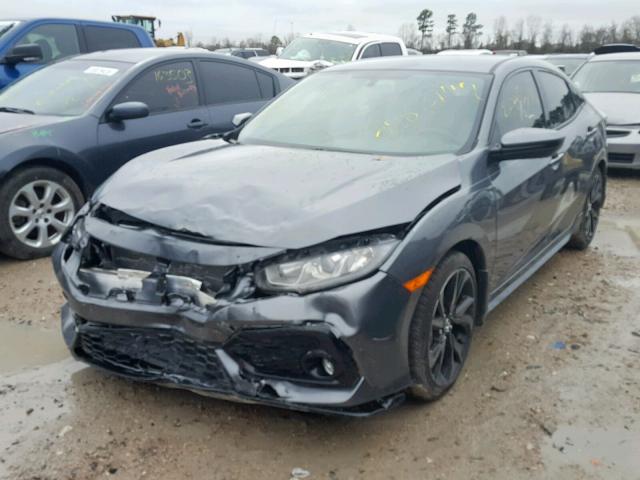 SHHFK7G41JU222716 - 2018 HONDA CIVIC SPOR BLACK photo 2