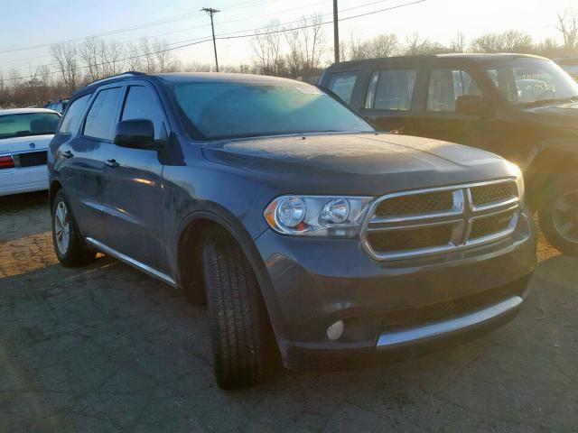 1D4RE2GG5BC730868 - 2011 DODGE DURANGO EX GRAY photo 1
