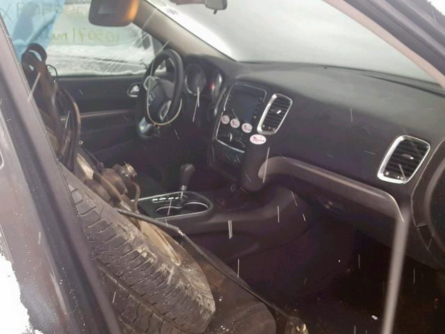 1D4RE2GG5BC730868 - 2011 DODGE DURANGO EX GRAY photo 5