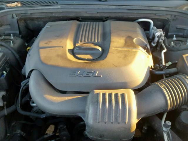 1D4RE2GG5BC730868 - 2011 DODGE DURANGO EX GRAY photo 7