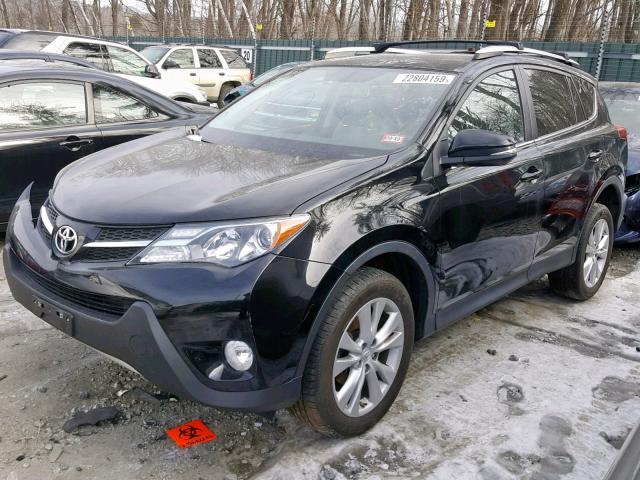 2T3DFREV6FW345756 - 2015 TOYOTA RAV4 LIMIT BLACK photo 2