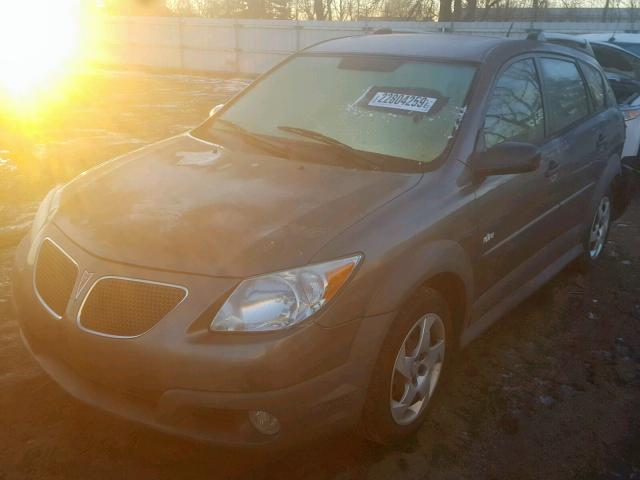 5Y2SL66895Z473396 - 2005 PONTIAC VIBE GRAY photo 2