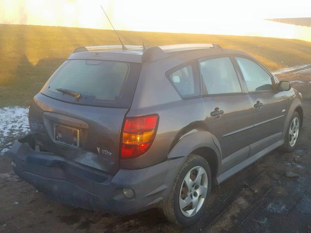 5Y2SL66895Z473396 - 2005 PONTIAC VIBE GRAY photo 4