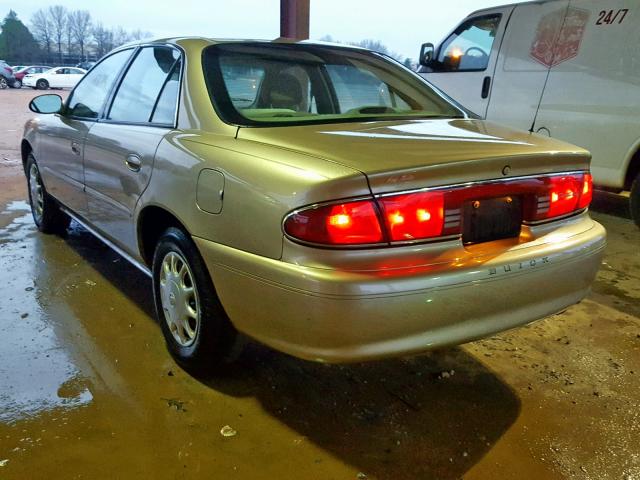 2G4WS52J051114224 - 2005 BUICK CENTURY CU GOLD photo 3