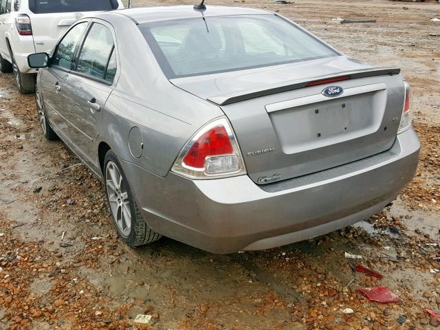 3FAHP07Z99R164837 - 2009 FORD FUSION SE BEIGE photo 3