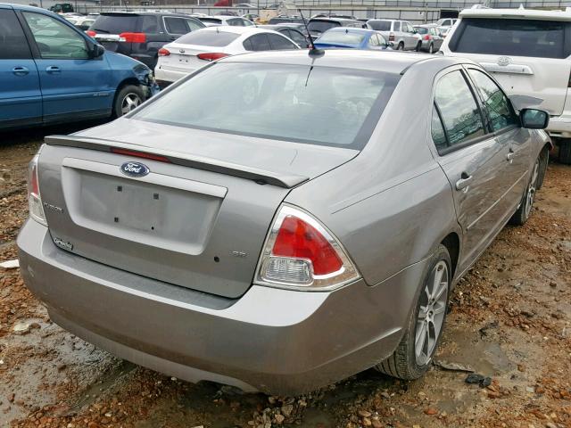3FAHP07Z99R164837 - 2009 FORD FUSION SE BEIGE photo 4