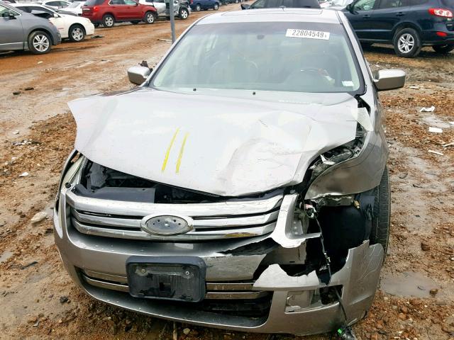 3FAHP07Z99R164837 - 2009 FORD FUSION SE BEIGE photo 9
