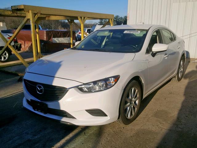 JM1GJ1U54G1425927 - 2016 MAZDA 6 SPORT WHITE photo 2