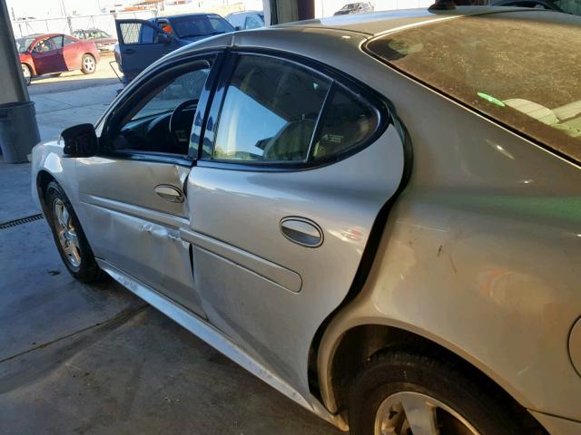 2G2WS542851141976 - 2005 PONTIAC GRAND PRIX SILVER photo 10