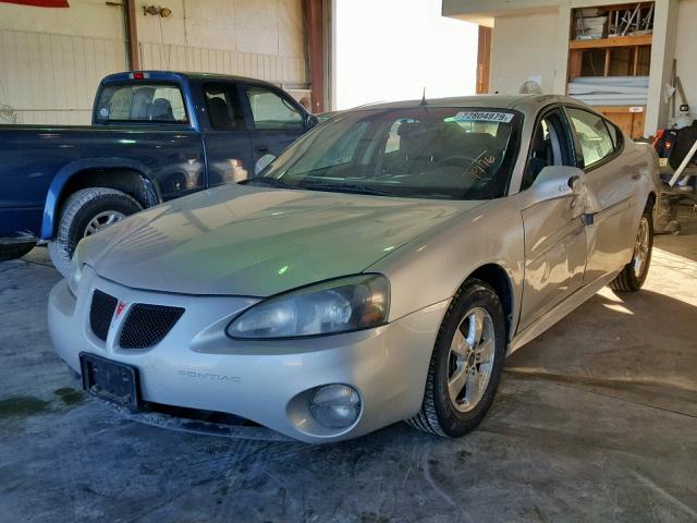 2G2WS542851141976 - 2005 PONTIAC GRAND PRIX SILVER photo 2