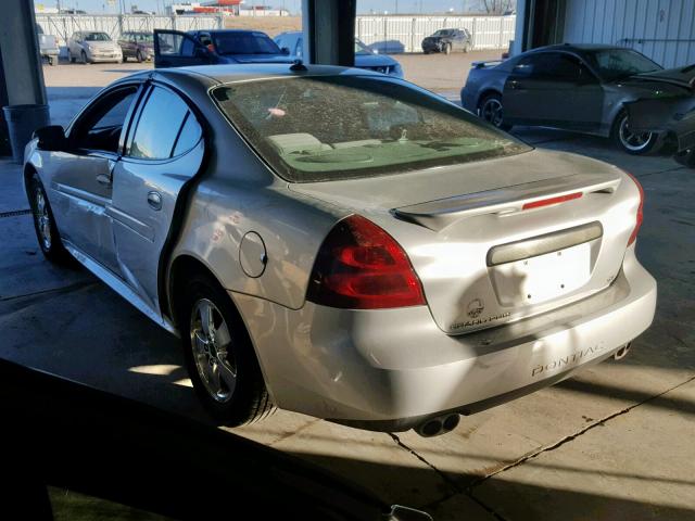2G2WS542851141976 - 2005 PONTIAC GRAND PRIX SILVER photo 3