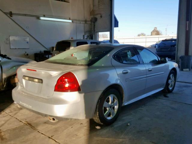 2G2WS542851141976 - 2005 PONTIAC GRAND PRIX SILVER photo 4