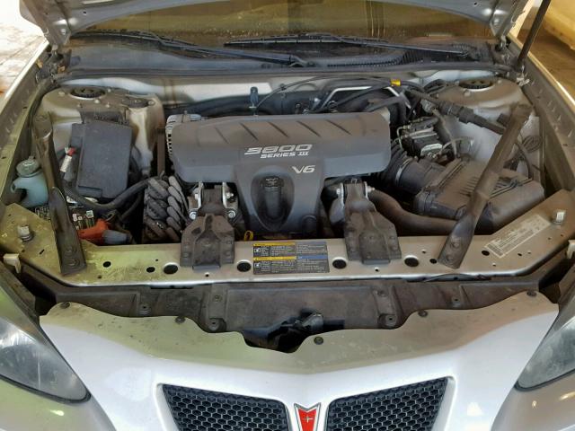 2G2WS542851141976 - 2005 PONTIAC GRAND PRIX SILVER photo 7