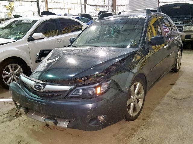 JF1GH6D61BH804228 - 2011 SUBARU IMPREZA OU BLACK photo 2