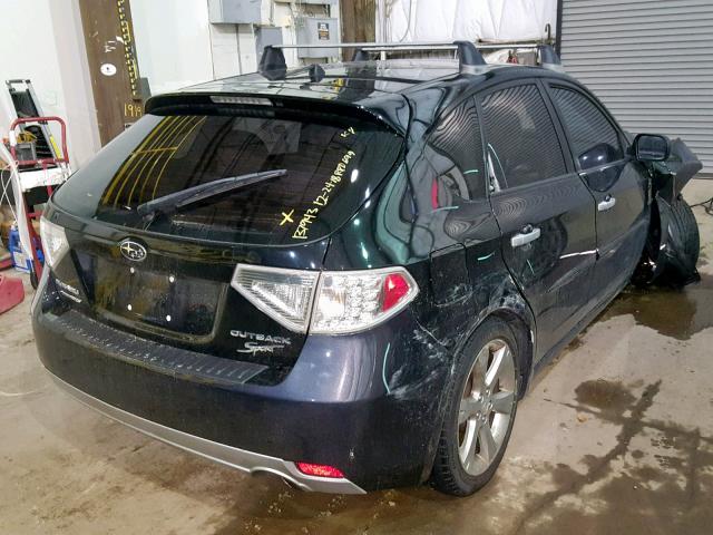 JF1GH6D61BH804228 - 2011 SUBARU IMPREZA OU BLACK photo 4