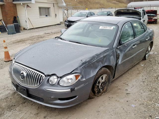 2G4WC582181148352 - 2008 BUICK LACROSSE C GRAY photo 2