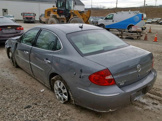 2G4WC582181148352 - 2008 BUICK LACROSSE C GRAY photo 3