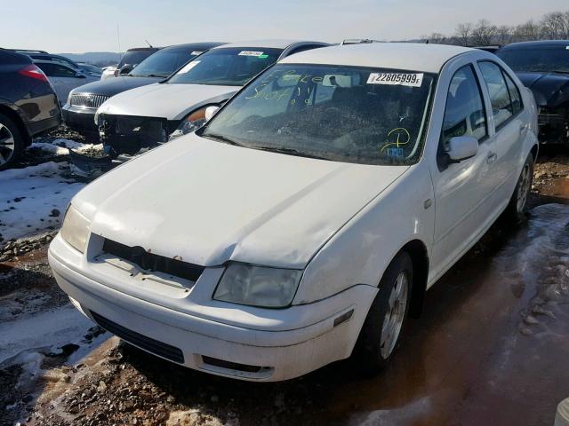 3VWSC29M0XM009318 - 1999 VOLKSWAGEN JETTA GLS WHITE photo 2