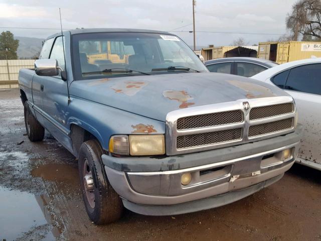 3B7KC23Z2VM556482 - 1997 DODGE RAM 2500 BLUE photo 1