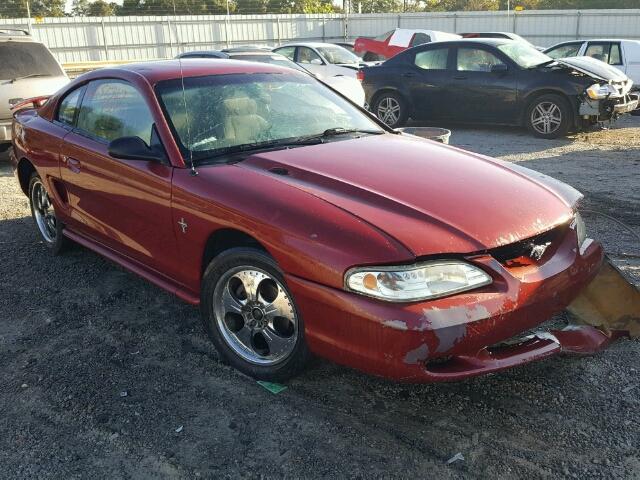 1FALP4041RF123132 - 1994 FORD MUSTANG RED photo 1