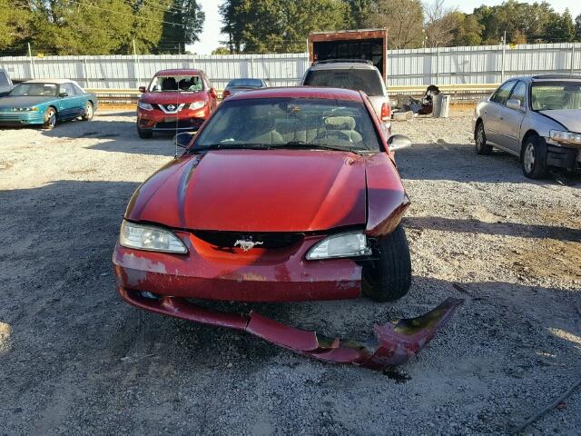 1FALP4041RF123132 - 1994 FORD MUSTANG RED photo 10