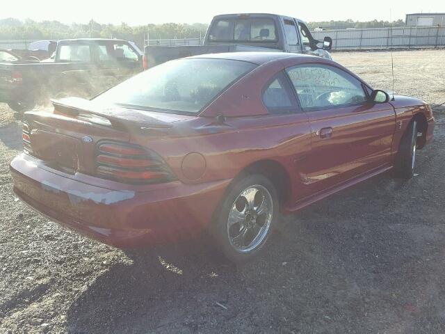 1FALP4041RF123132 - 1994 FORD MUSTANG RED photo 4