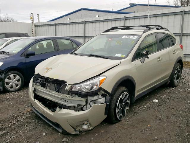 JF2GPAKC2G8214055 - 2016 SUBARU CROSSTREK GRAY photo 2