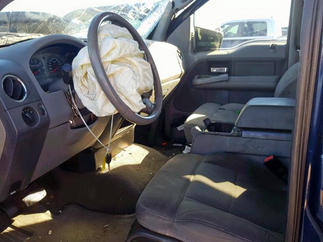 1FTRW12W88FA51056 - 2008 FORD F150 SUPER BLUE photo 5
