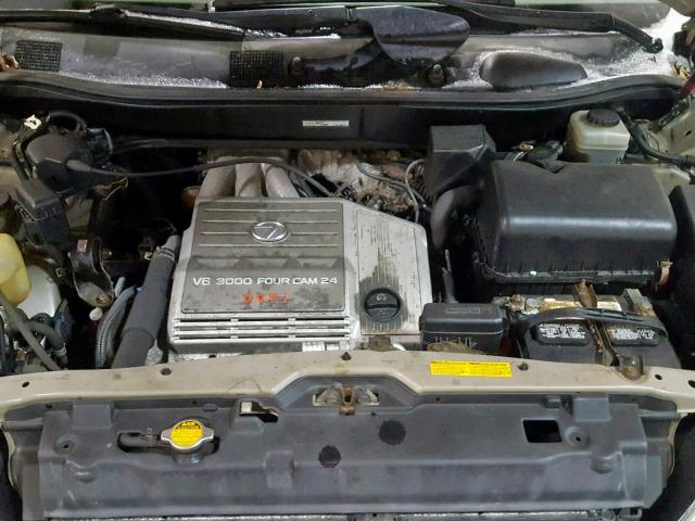 JTJHF10U230312557 - 2003 LEXUS RX 300 TAN photo 7