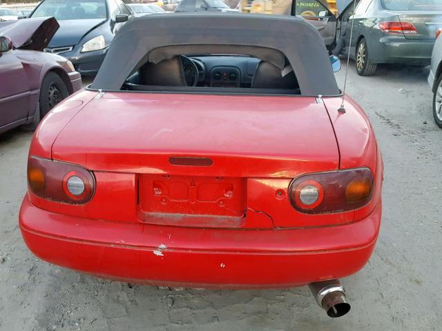 JM1NA3538R0506504 - 1994 MAZDA MX-5 MIATA RED photo 6