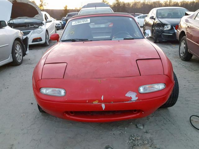 JM1NA3538R0506504 - 1994 MAZDA MX-5 MIATA RED photo 9