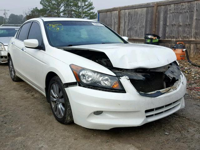 1HGCP3F80CA022166 - 2012 HONDA ACCORD EXL WHITE photo 1