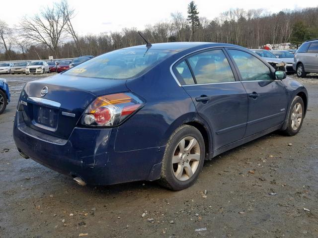 1N4CL21E87C203758 - 2007 NISSAN ALTIMA HYB BLUE photo 4