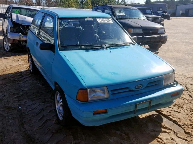 KNJPT06H4N6113275 - 1992 FORD FESTIVA GL BLUE photo 1