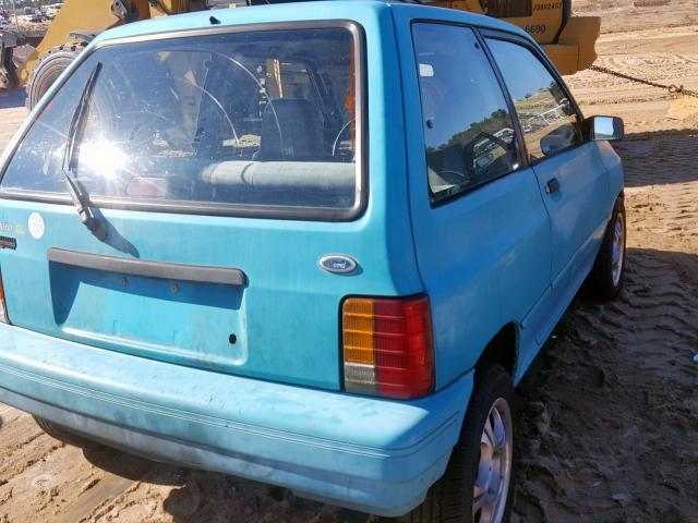 KNJPT06H4N6113275 - 1992 FORD FESTIVA GL BLUE photo 4