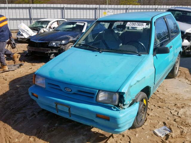 KNJPT06H4N6113275 - 1992 FORD FESTIVA GL BLUE photo 9