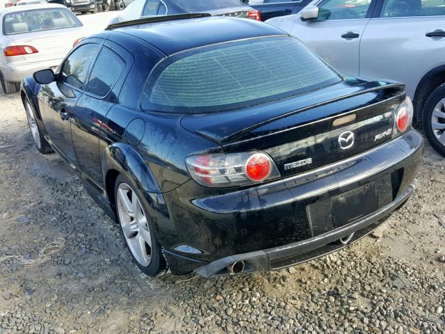 JM1FE173540125549 - 2004 MAZDA RX8 BLACK photo 3