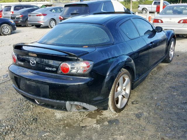 JM1FE173540125549 - 2004 MAZDA RX8 BLACK photo 4