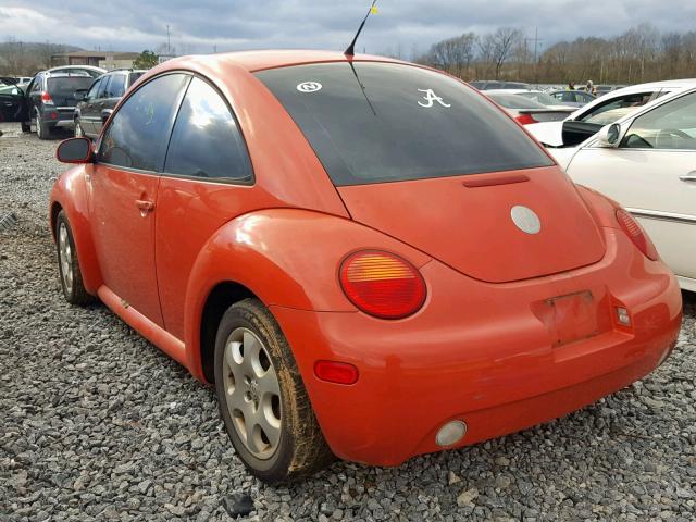 3VWCK21CX3M415952 - 2003 VOLKSWAGEN NEW BEETLE 橙色 照片 3
