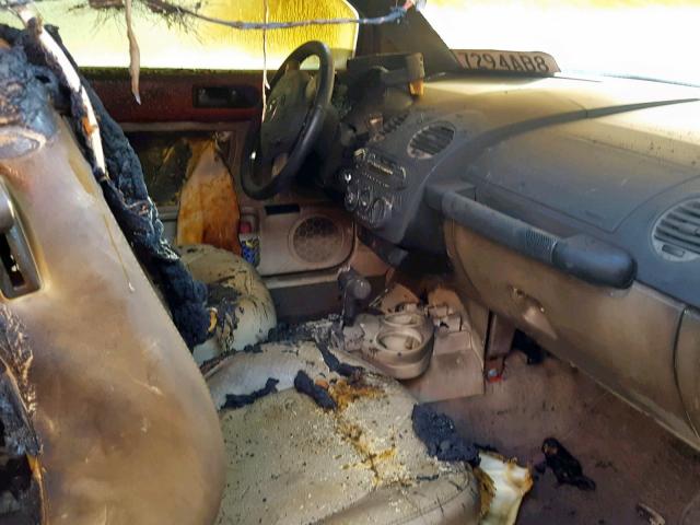 3VWCK21CX3M415952 - 2003 VOLKSWAGEN NEW BEETLE 橙色 照片 5